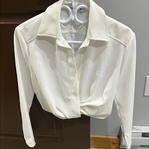 Zara Cream Women's Blouse